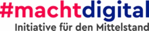 #machtdigital Initiative für den Mittelstand Logo (DPMA, 29.11.2021)