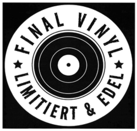 FINAL VINYL * LIMITIERT & EDEL * Logo (DPMA, 25.01.2023)