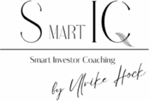 S MART IC Smart Investor Coaching by Ulrike Hock Logo (DPMA, 06/09/2023)