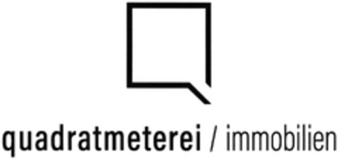 quadratmeterei / immobilien Logo (DPMA, 03/22/2024)