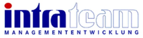 intrateam MANAGEMENTENTWICKLUNG Logo (DPMA, 17.01.2003)