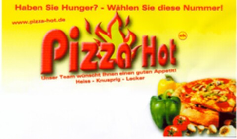 Pizza Hot Logo (DPMA, 22.05.2003)