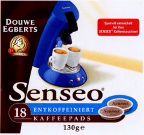 Senseo ENTKOFFEINIERT Logo (DPMA, 15.07.2003)