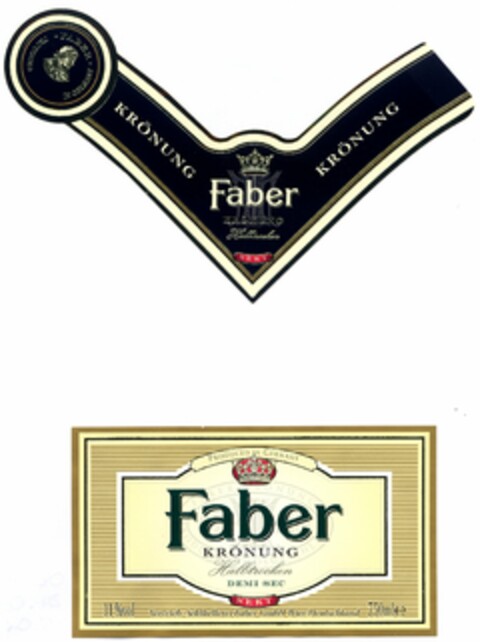 Faber KRÖNUNG Logo (DPMA, 29.10.2004)