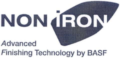 NON IRON Advanced Finishing Technology by BASF Logo (DPMA, 11.04.2006)