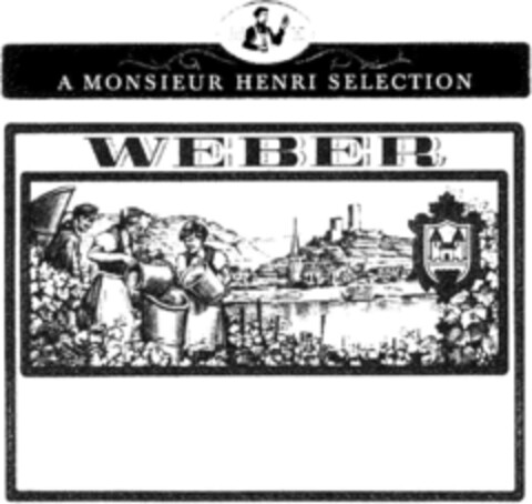 A MONSIEUR HENRI SELECTION WEBER Logo (DPMA, 19.04.1995)