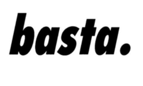 basta. Logo (DPMA, 28.04.1995)