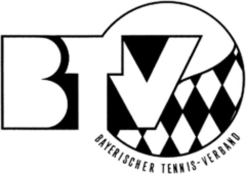 BTV BAYERISCHER TENNIS-VERBAND Logo (DPMA, 05.10.1995)