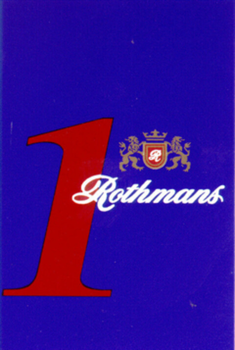 Rothmans 1 Logo (DPMA, 01/19/1996)