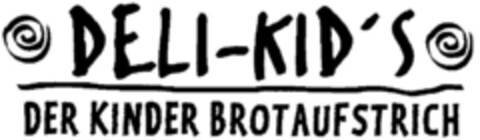 DELI-KID'S DER KINDER BROTAUFSTRICH Logo (DPMA, 28.05.1996)