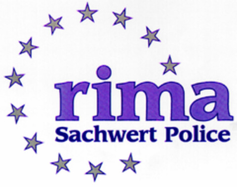 rima Sachwert Police Logo (DPMA, 10/31/1996)