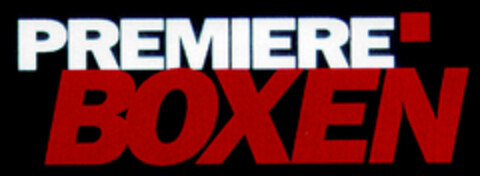 PREMIERE BOXEN Logo (DPMA, 10/06/1998)