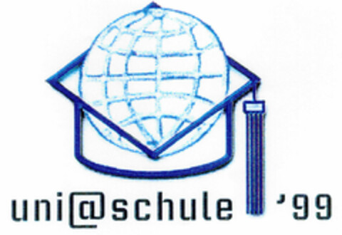 uni@schule '99 Logo (DPMA, 02/23/1999)