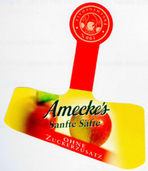 Amecke's Sanfte Säfte Logo (DPMA, 08.10.1999)