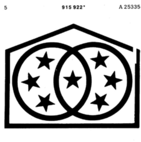 915922 Logo (DPMA, 05.10.1973)