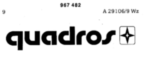 quadros Logo (DPMA, 24.03.1977)