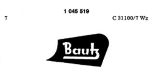Bautz Logo (DPMA, 14.04.1982)