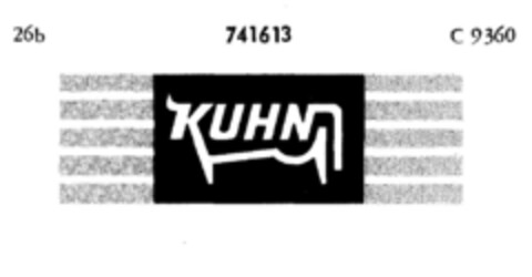 KUHN Logo (DPMA, 10/22/1959)