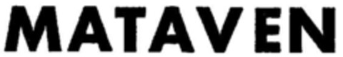 MATAVEN Logo (DPMA, 01.03.1974)