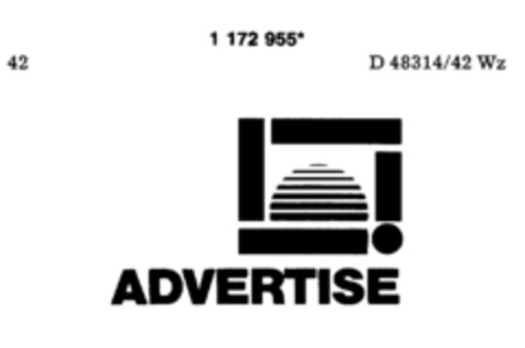 ADVERTISE Logo (DPMA, 02.08.1990)