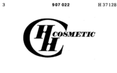 CHH COSMETIC Logo (DPMA, 08/09/1972)