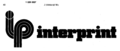 ip interprint Logo (DPMA, 02.04.1979)