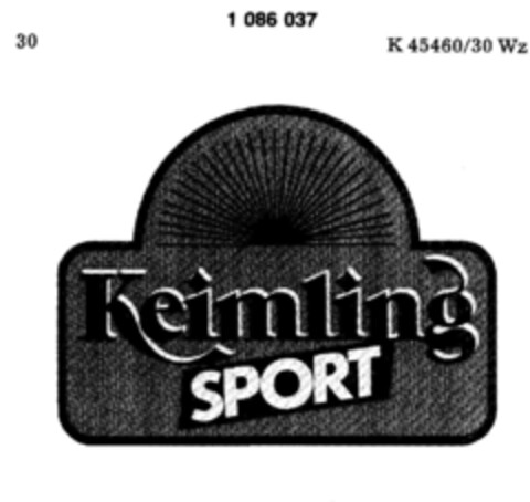 Keimling SPORT Logo (DPMA, 11.02.1983)