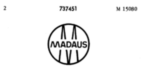 MADAUS Logo (DPMA, 11.06.1959)