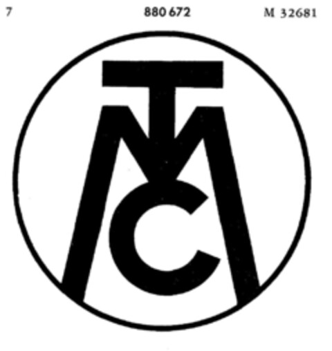 TMC Logo (DPMA, 14.04.1970)