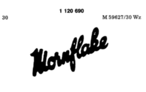 Mornflake Logo (DPMA, 18.11.1986)