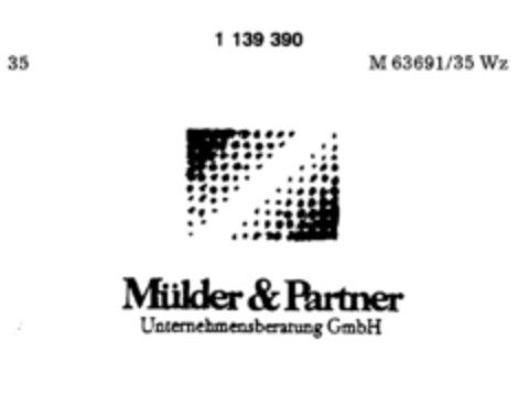 Mülder & Partner Unternehmensberatung GmbH Logo (DPMA, 09/28/1988)