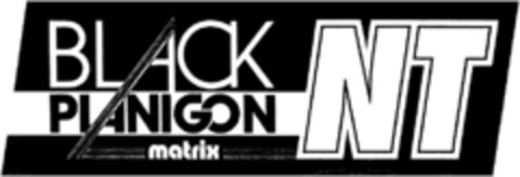 BLACK PLANIGON Logo (DPMA, 22.06.1993)