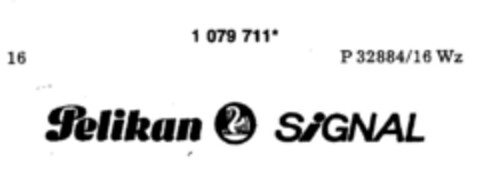 pelikan SIGNAL Logo (DPMA, 06.07.1985)
