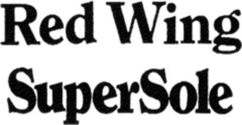 Red Wing SuperSole Logo (DPMA, 07.12.1989)