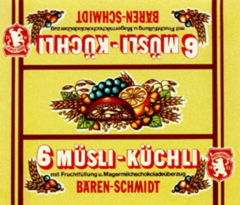 6 MÜSLI-KÜCHLI Logo (DPMA, 24.12.1985)