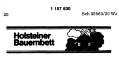 Holsteiner Bauernbett Logo (DPMA, 22.08.1989)