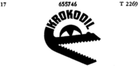 KROKODIL Logo (DPMA, 29.05.1953)