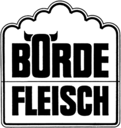 BÖRDEFLEISCH Logo (DPMA, 27.04.1990)