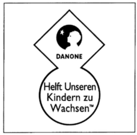 DANONE Helft Unseren Kindern zu Wachsen Logo (DPMA, 15.08.2000)