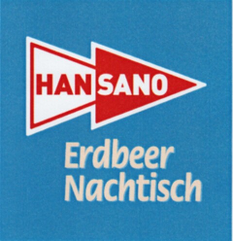 HANSANO Erdbeer Nachtisch Logo (DPMA, 02/20/2009)