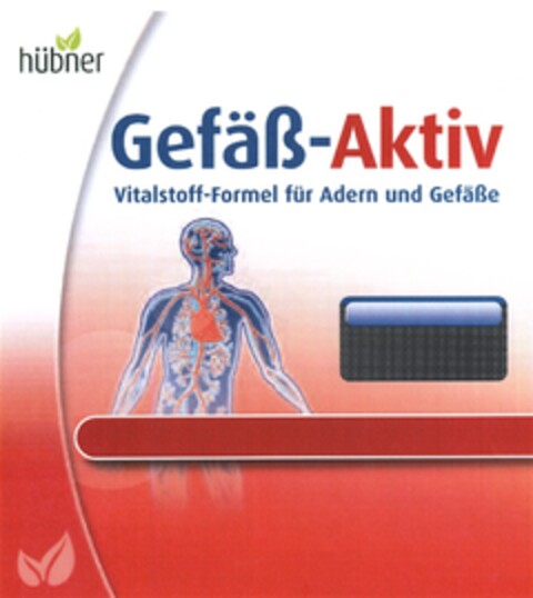 hübner Gefäß-Aktiv Logo (DPMA, 01/29/2010)