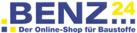 BENZ 24 Der Online-Shop für Baustoffe Logo (DPMA, 02.09.2011)