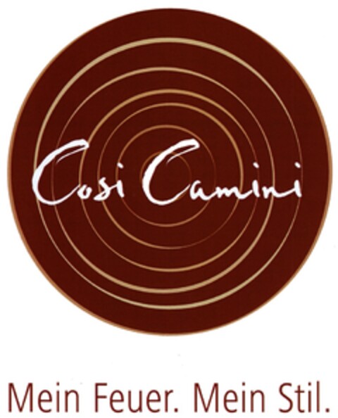 Cosi Camini Mein Feuer. Mein Stil. Logo (DPMA, 31.10.2012)