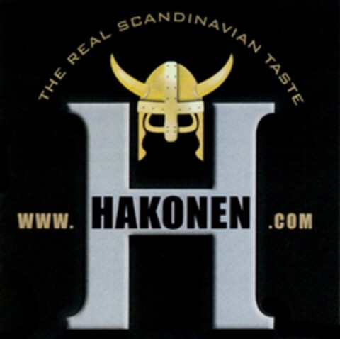 THE REAL SCANDINAVIAN TASTE WWW. HAKONEN .COM Logo (DPMA, 23.07.2013)