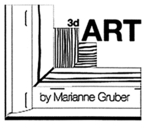 3d ART by Marianne Gruber Logo (DPMA, 01/30/2014)