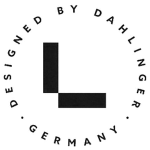 DESIGNED BY DAHLINGER · GERMANY · Logo (DPMA, 01/08/2020)