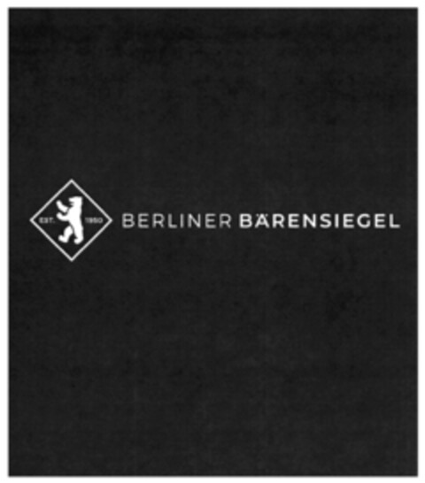 EST. 1950 BERLINER BÄRENSIEGEL Logo (DPMA, 29.07.2020)