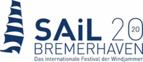 SAiL 2020 BREMERHAVEN Das internationale Festival der Windjammer Logo (DPMA, 14.11.2020)