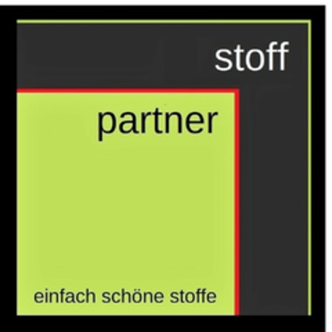 stoff partner einfach schöne stoffe Logo (DPMA, 05/09/2021)