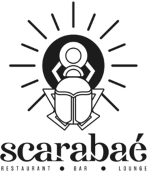 scarabaé RESTAURANT · BAR · LOUNGE Logo (DPMA, 07/07/2023)